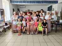 Кубанская хата встречает гостей!